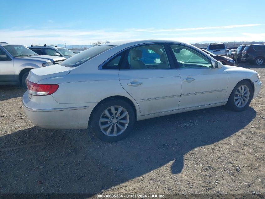 2008 Hyundai Azera Limited VIN: KMHFC46FX8A251761 Lot: 38635334