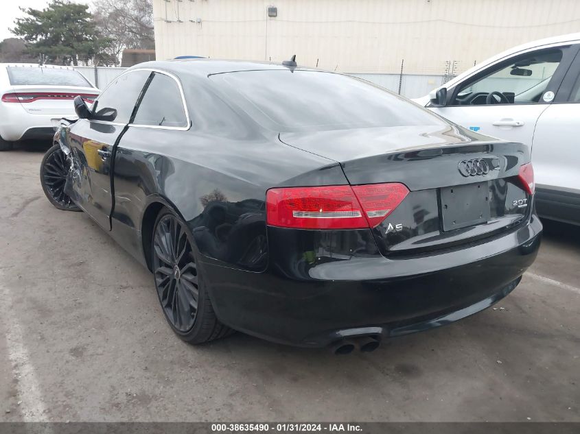 2012 Audi A5 2.0T Premium Plus VIN: WAULFAFR8CA003005 Lot: 38635490