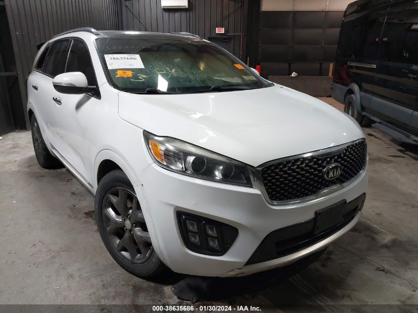 2016 Kia Sorento 2.0T Sxl VIN: 5XYPKDA11GG035755 Lot: 38635686