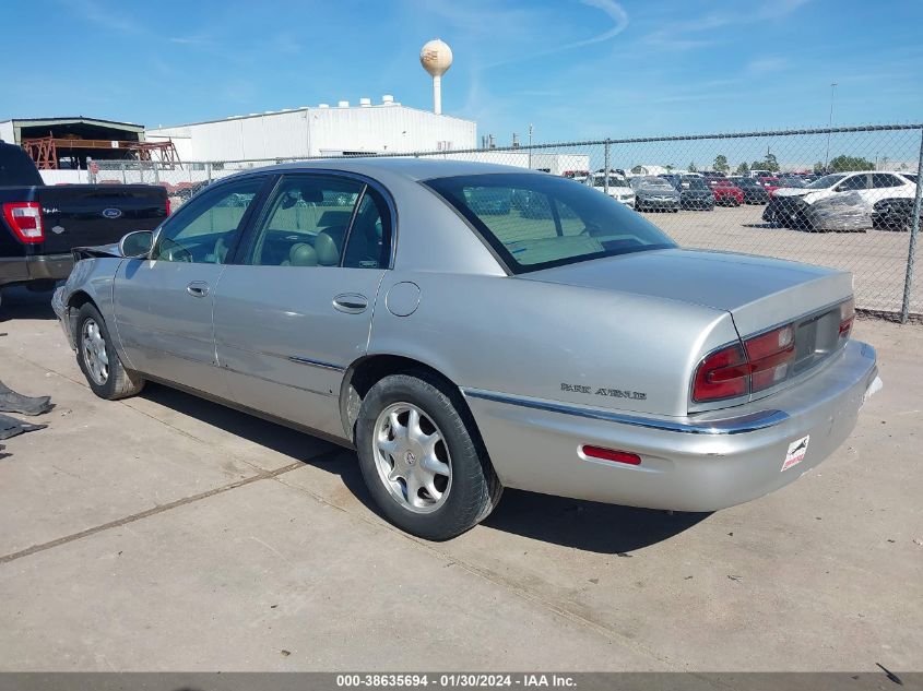 2001 Buick Park Avenue VIN: 1G4CW54K314212837 Lot: 38635694