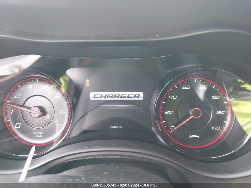 VIN 2C3CDXHG5LH251550 2020 DODGE CHARGER GT RWD