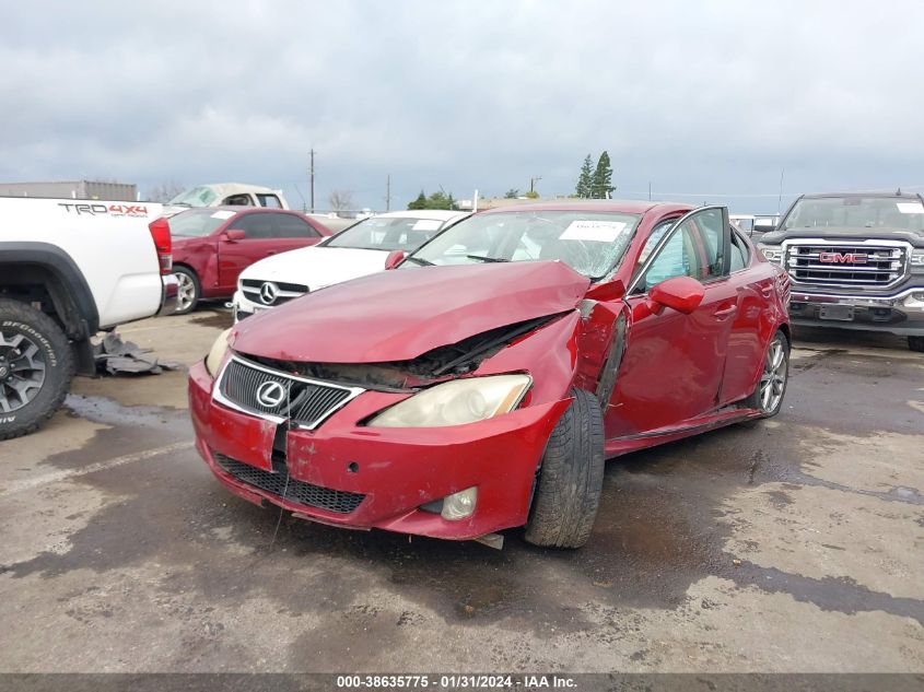 2008 Lexus Is 350 VIN: JTHBE262685018983 Lot: 38635775