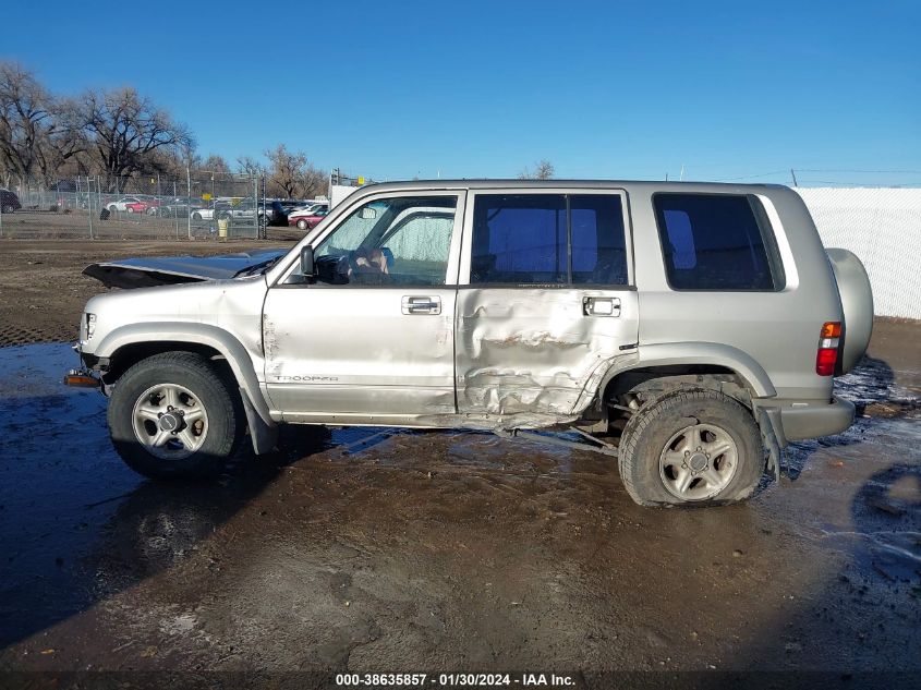 1998 Isuzu Trooper S VIN: JACDJ58X6W7905337 Lot: 38635857