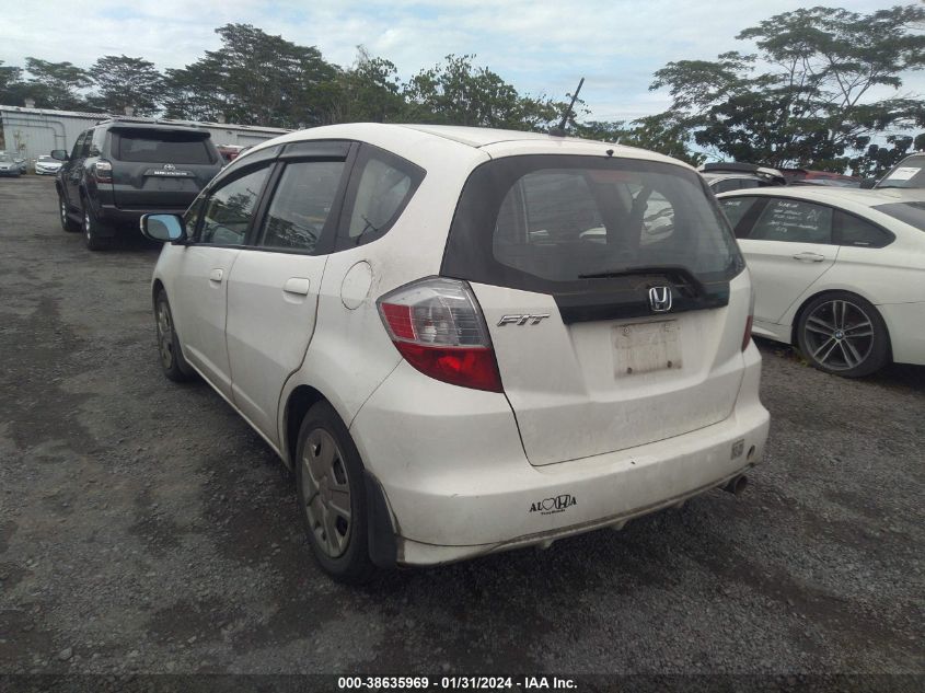 JHMGE8H35DC077138 2013 Honda Fit