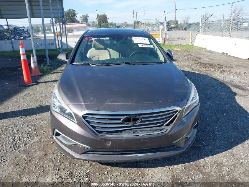 2017 Hyundai Sonata VIN: 5NPE24AF5HH543000 Lot: 38636140