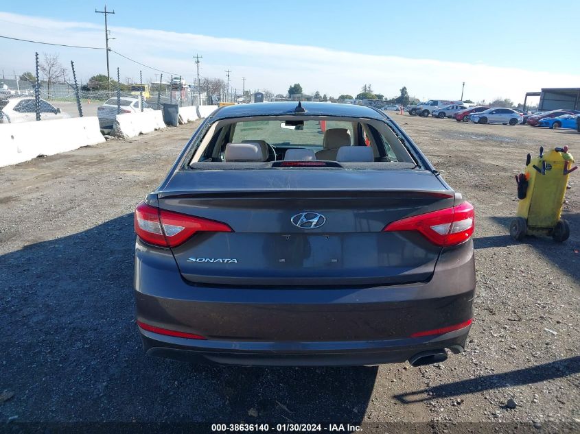 2017 Hyundai Sonata VIN: 5NPE24AF5HH543000 Lot: 38636140