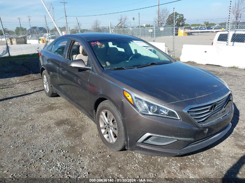 2017 Hyundai Sonata VIN: 5NPE24AF5HH543000 Lot: 38636140