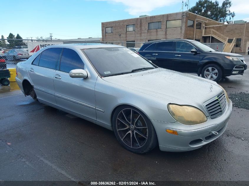 2004 Mercedes-Benz S 500 VIN: WDBNG75J14A415600 Lot: 38636262