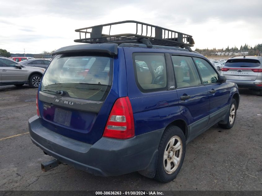 2003 Subaru Forester X VIN: JF1SG63613G705155 Lot: 38636263