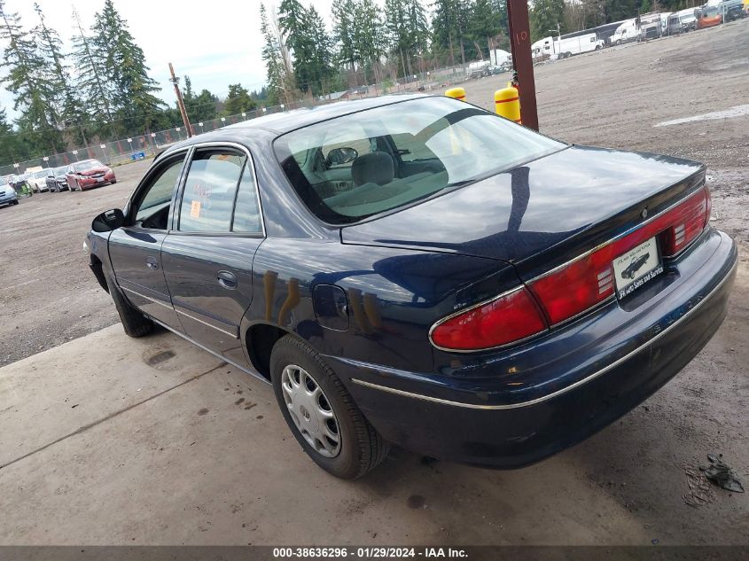 2000 Buick Century Custom VIN: 2G4WS52J3Y1327527 Lot: 38636296