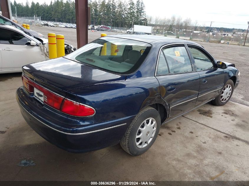 2000 Buick Century Custom VIN: 2G4WS52J3Y1327527 Lot: 38636296