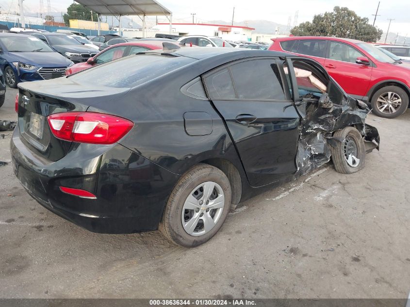 2018 Chevrolet Cruze Ls Auto VIN: 1G1BC5SM1J7236722 Lot: 38636344