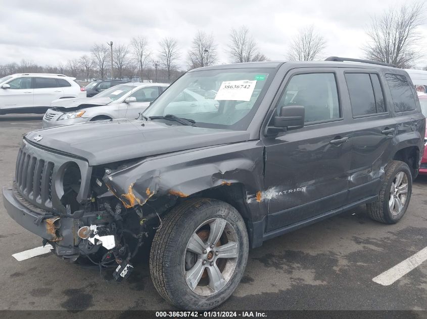 2017 Jeep Patriot Latitude 4X4 VIN: 1C4NJRFB0HD174459 Lot: 38636742