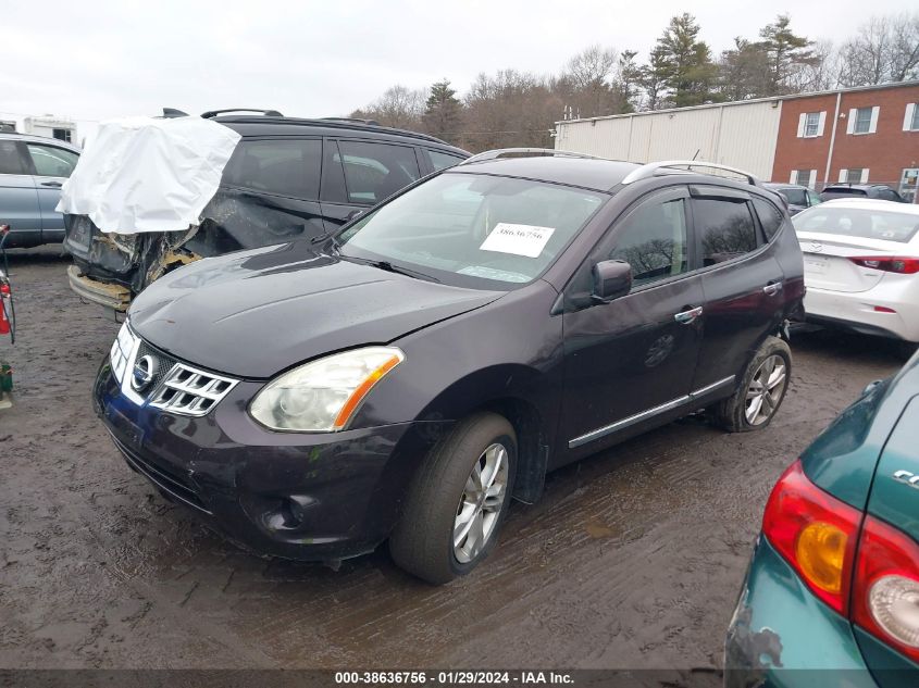 2013 Nissan Rogue Sv VIN: JN8AS5MVXDW648860 Lot: 38636756