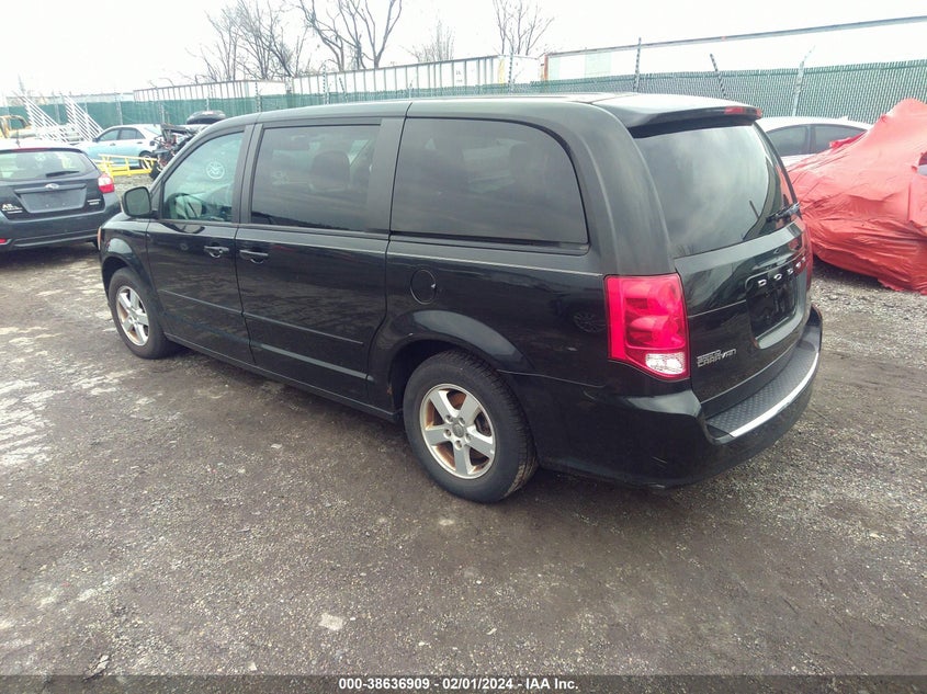 2013 Dodge Grand Caravan Sxt VIN: 2C4RDGCG8DR524246 Lot: 38636909