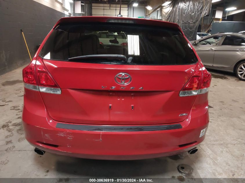 2010 Toyota Venza Base V6 VIN: 4T3BK3BB4AU041201 Lot: 38636919