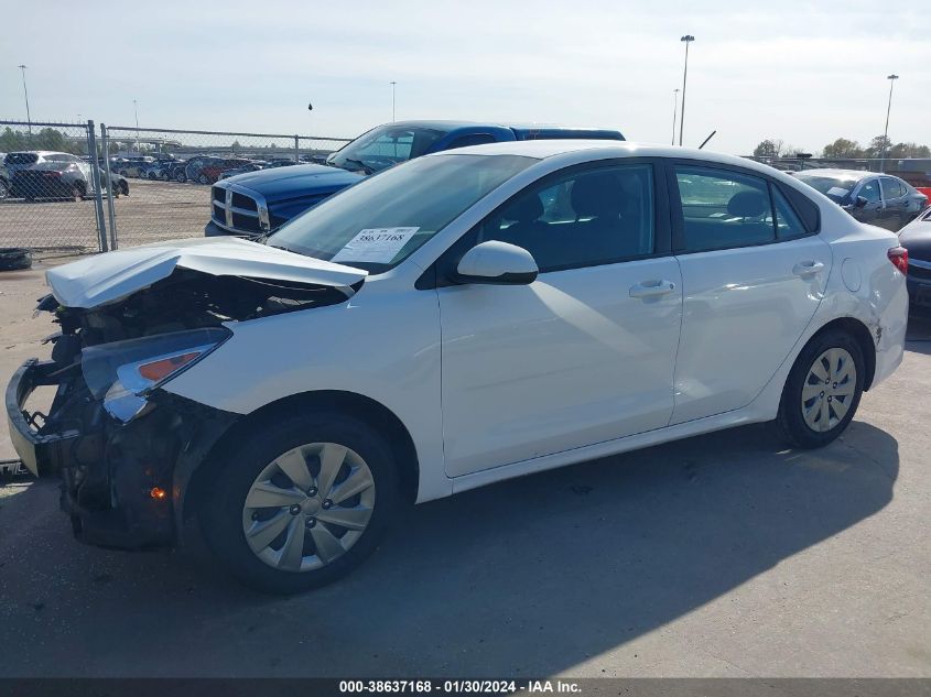 2020 Kia Rio S VIN: 3KPA24AD9LE354621 Lot: 38637168