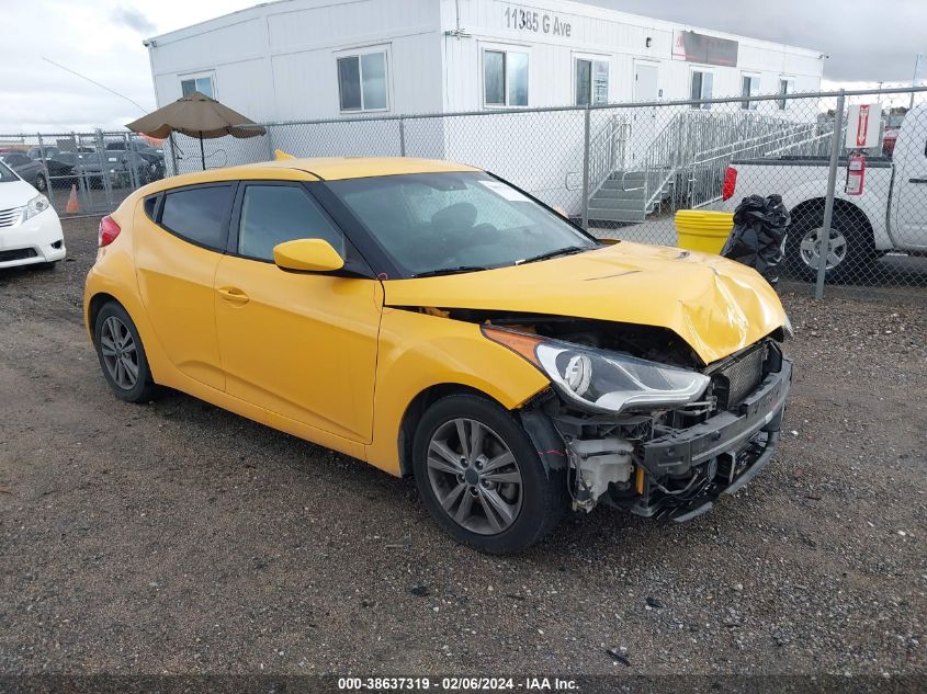 2015 HYUNDAI VELOSTER - KMHTC6AD0FU228523