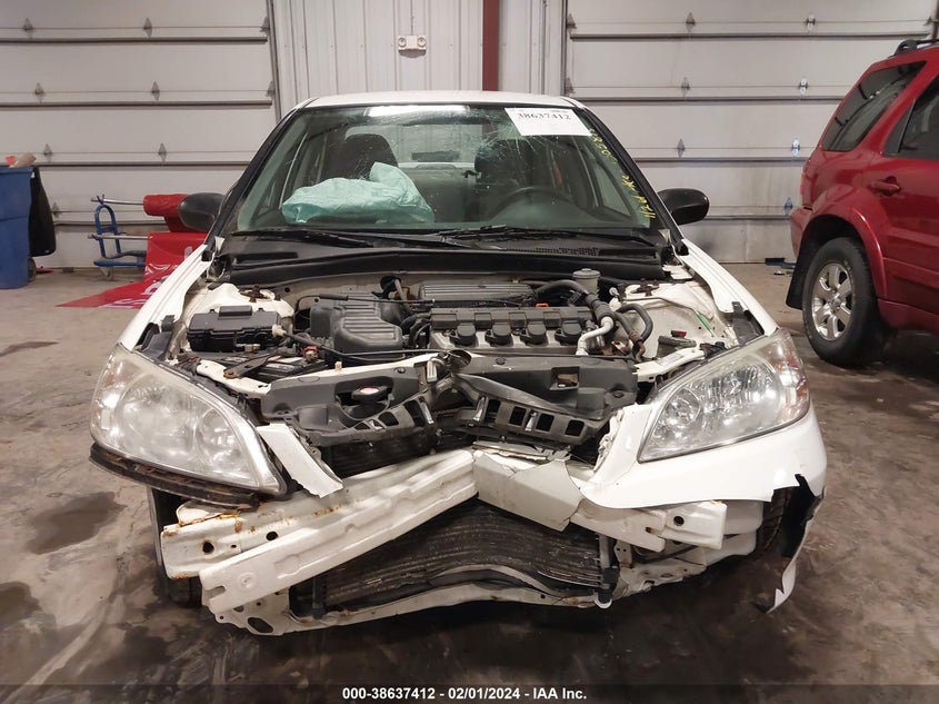 2004 Honda Civic Vp VIN: 1HGES16454L005815 Lot: 38637412