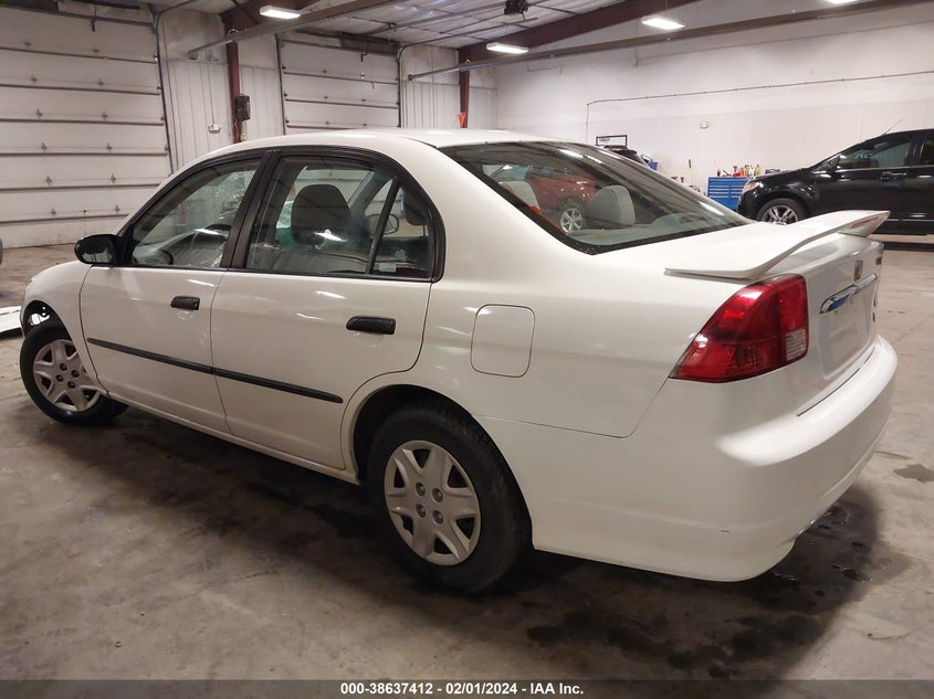 2004 Honda Civic Vp VIN: 1HGES16454L005815 Lot: 38637412