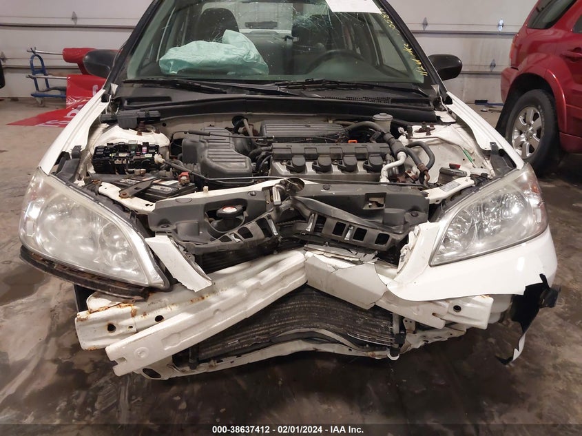 2004 Honda Civic Vp VIN: 1HGES16454L005815 Lot: 38637412