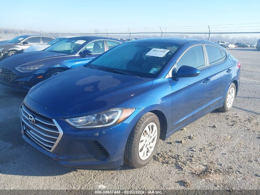 2017 Hyundai Elantra Se VIN: 5NPD74LF0HH086252 Lot: 38637448