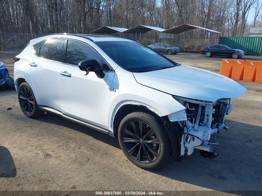 2022 Lexus Nx 350 F Sport Handling VIN: 2T2KGCEZ8NC003721 Lot: 38637550