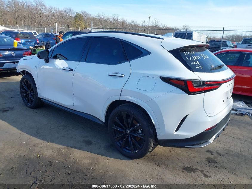 2022 LEXUS NX 350 F SPORT HANDLING - 2T2KGCEZ8NC003721