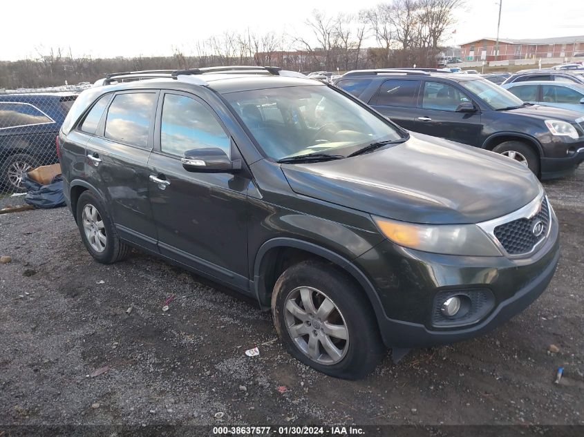 2012 Kia Sorento Lx VIN: 5XYKT4A6XCG210470 Lot: 38637577