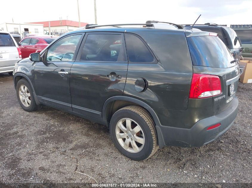 2012 Kia Sorento Lx VIN: 5XYKT4A6XCG210470 Lot: 38637577