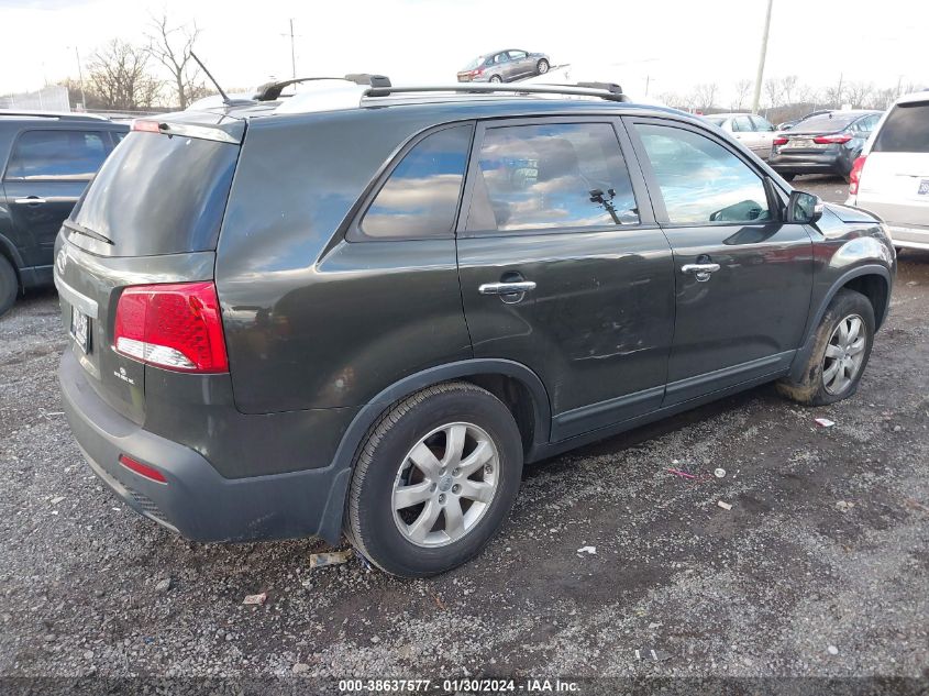 2012 Kia Sorento Lx VIN: 5XYKT4A6XCG210470 Lot: 38637577