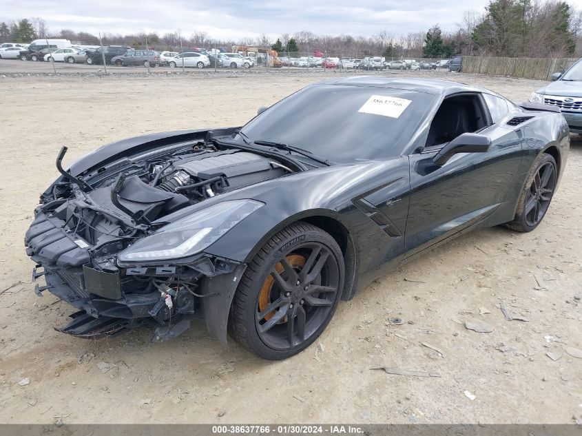 2016 Chevrolet Corvette Stingray Z51 VIN: 1G1YK2D71G5107886 Lot: 38637766