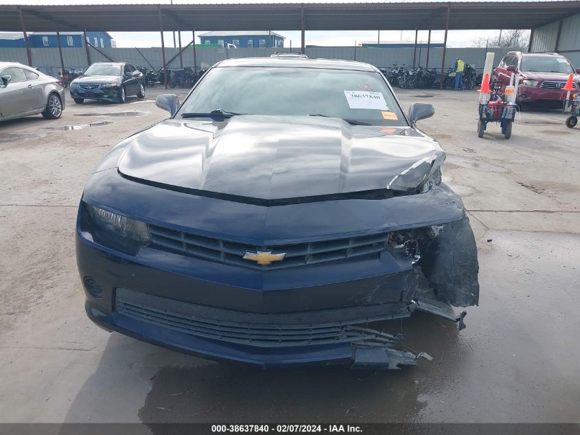 2015 Chevrolet Camaro 2Ls VIN: 2G1FB1E31F9309271 Lot: 38637840