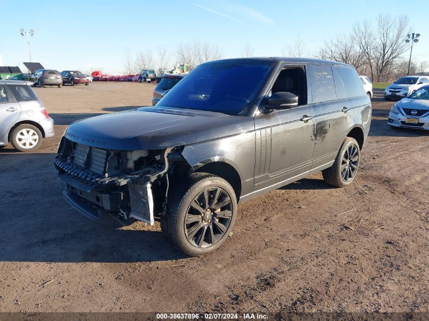 2016 Land Rover Range Rover 5.0L V8 Supercharged VIN: SALGS2EF7GA269322 Lot: 38637896