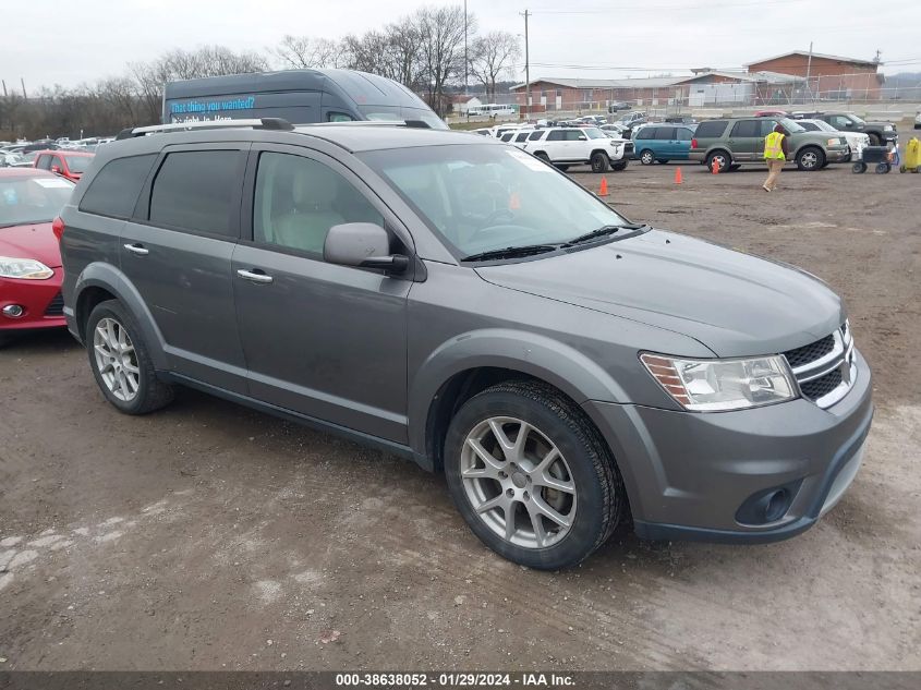 2013 Dodge Journey Crew VIN: 3C4PDCDG7DT722151 Lot: 38638052