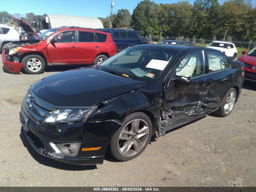 2012 Ford Fusion Sport VIN: 3FAHP0KC4CR153884 Lot: 38638202