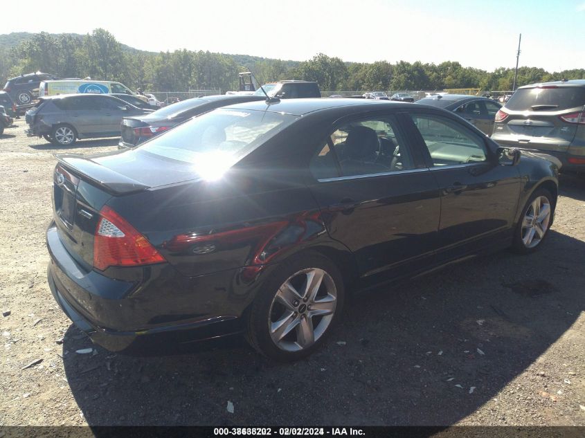 3FAHP0KC4CR153884 2012 Ford Fusion Sport