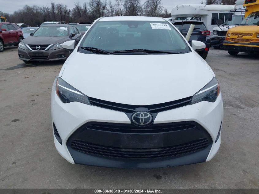 2018 Toyota Corolla Le VIN: 2T1BURHE0JC042578 Lot: 38638519