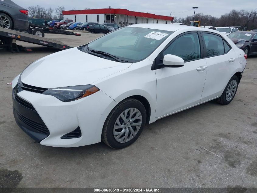 2018 Toyota Corolla Le VIN: 2T1BURHE0JC042578 Lot: 38638519