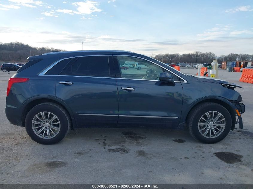 2019 Cadillac Xt5 Luxury VIN: 1GYKNCRS4KZ141257 Lot: 38638521