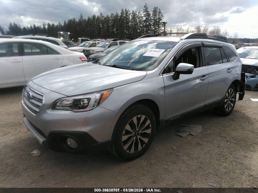 2017 Subaru Outback 2.5I Limited VIN: 4S4BSANC2H3227174 Lot: 38638707