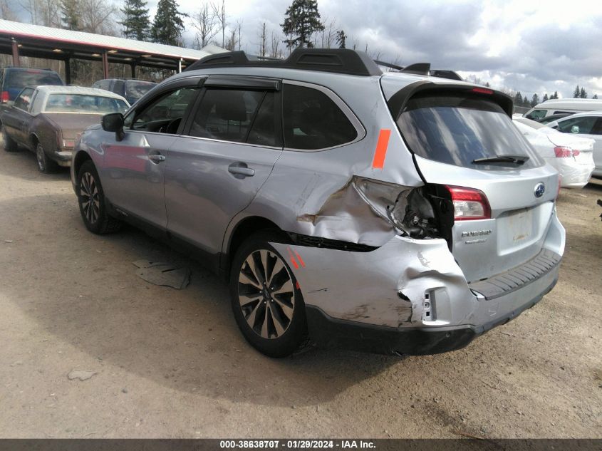 2017 Subaru Outback 2.5I Limited VIN: 4S4BSANC2H3227174 Lot: 38638707