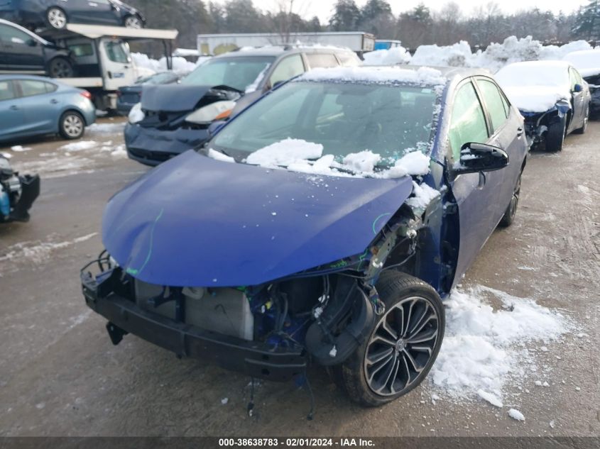 2014 Toyota Corolla S Plus VIN: 2T1BURHE7EC074868 Lot: 38638783