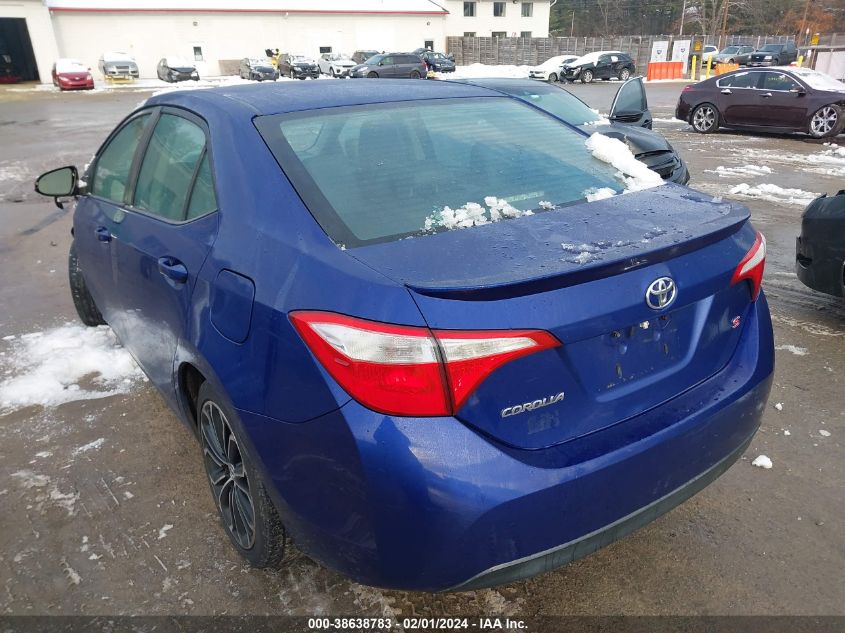 2014 Toyota Corolla S Plus VIN: 2T1BURHE7EC074868 Lot: 38638783