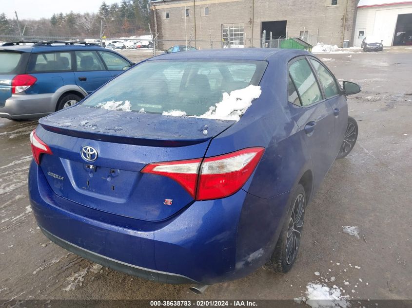 2014 Toyota Corolla S Plus VIN: 2T1BURHE7EC074868 Lot: 38638783