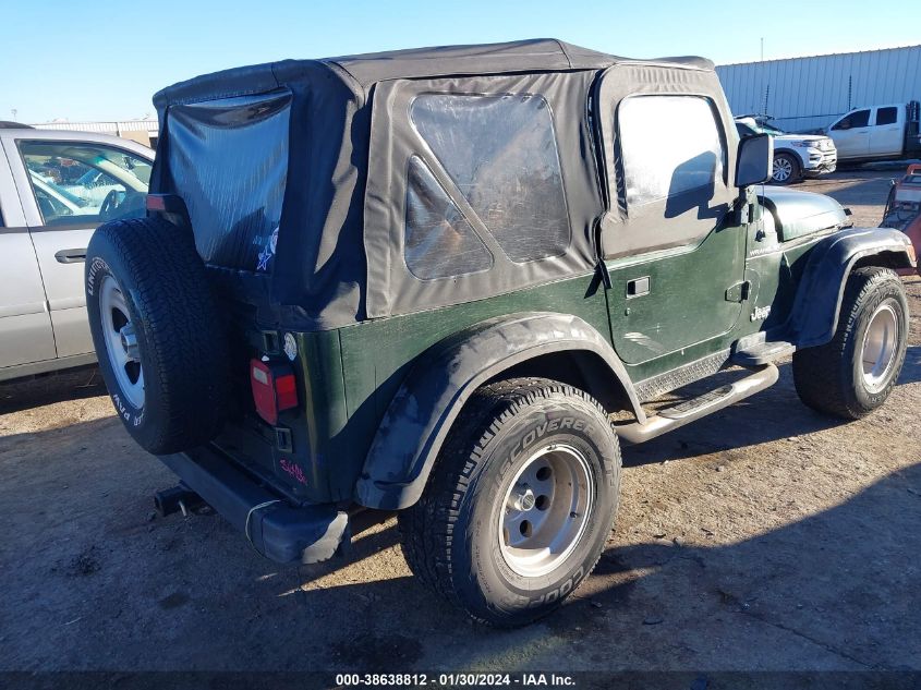 1997 Jeep Wrangler Se VIN: 1J4FY29P2VP439188 Lot: 38638812