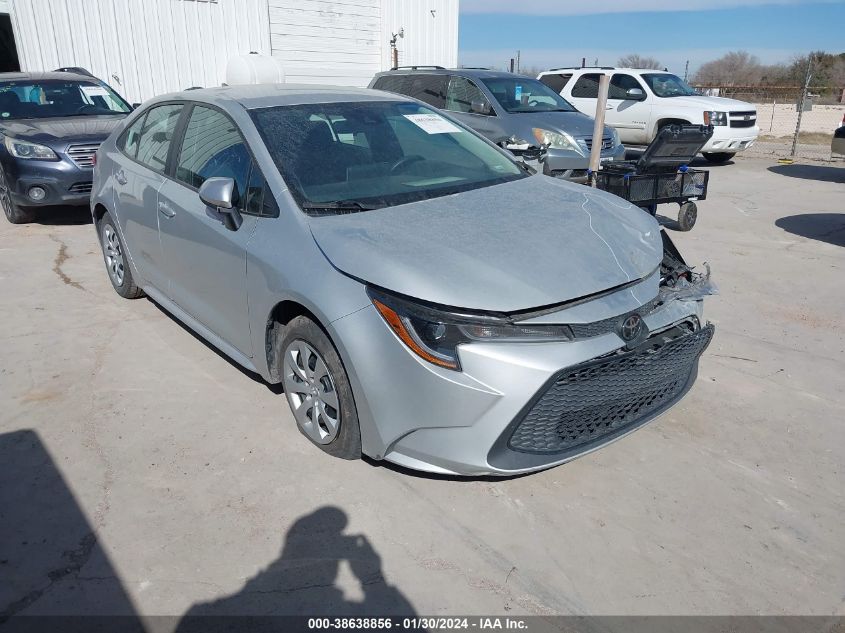 2021 Toyota Corolla Le VIN: 5YFEPMAE9MP190976 Lot: 38804866