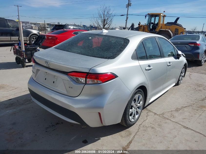 2021 Toyota Corolla Le VIN: 5YFEPMAE9MP190976 Lot: 38804866