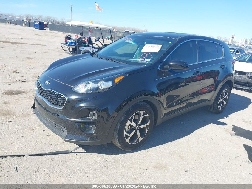 2021 Kia Sportage Lx VIN: KNDPM3AC4M7875916 Lot: 38638899