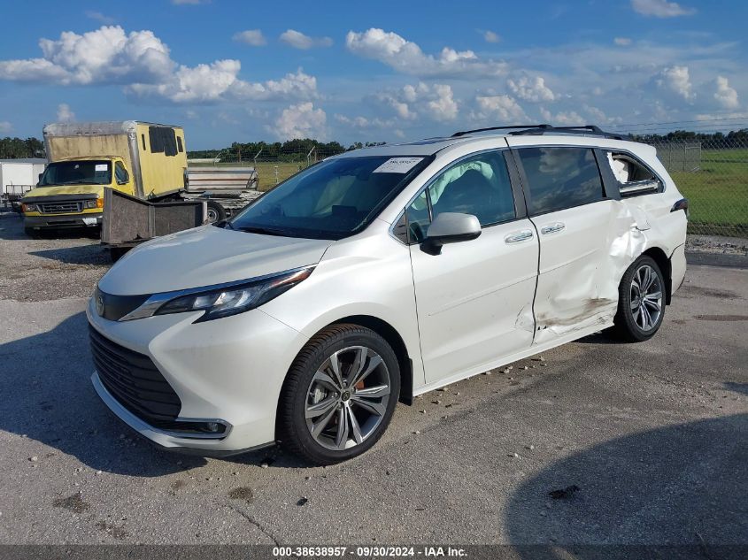 5TDJRKEC4PS149446 2023 TOYOTA SIENNA - Image 2